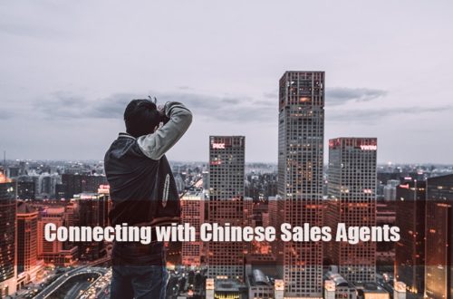 connecting with Chinese sales agents